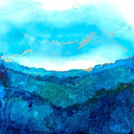 Gemälde Poésie marine 2846 von Depaire Silvia | Gemälde Abstrakt Acryl