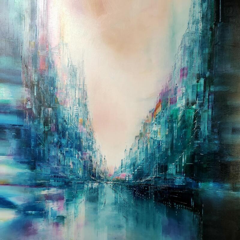 Painting Severance  by Levesque Emmanuelle | Painting Oil