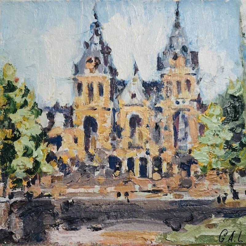 Painting Blue sky by Lysak Gregory et Anastasiya | Painting