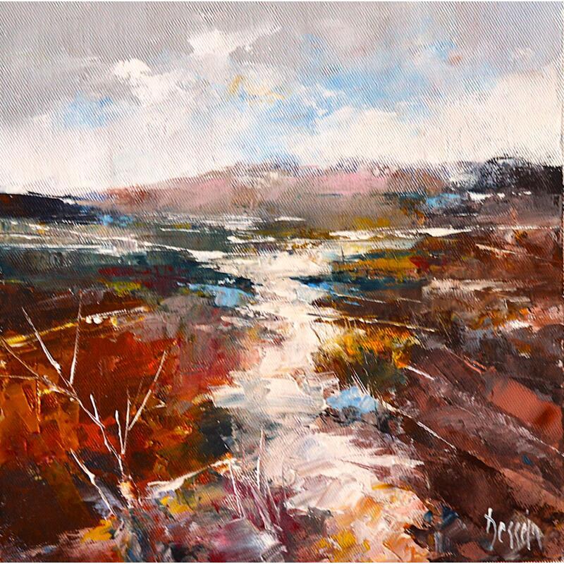 Painting Le passage by Dessein Pierre | Painting Figurative Oil