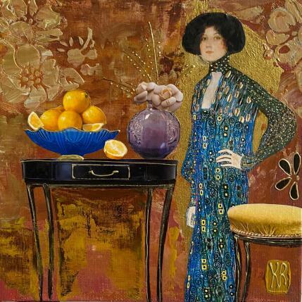 Painting La vie en bleu by Romanelli Karine | Painting