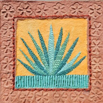 Painting Agave azul by Vazquez Laila | Painting