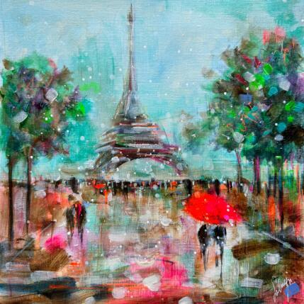 Painting La dame de fer by Solveiga | Painting Acrylic