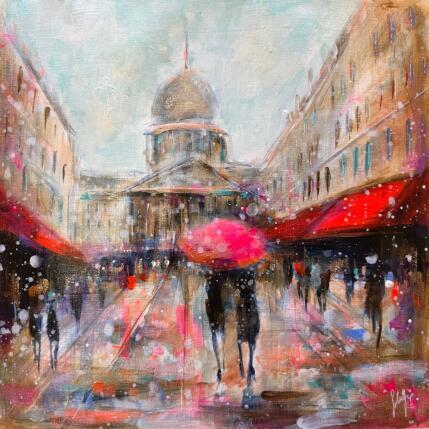 Peinture Ambiance parisienne  par Solveiga | Tableau