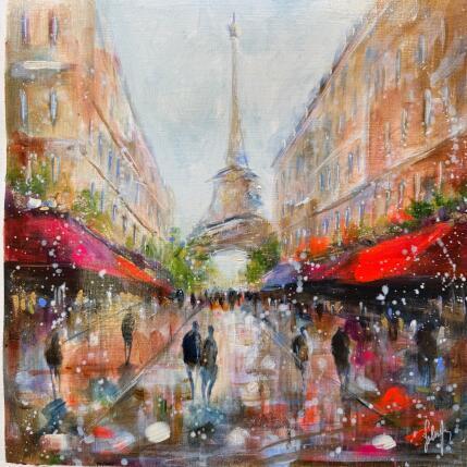 Peinture Holiday in Paris par Solveiga | Tableau