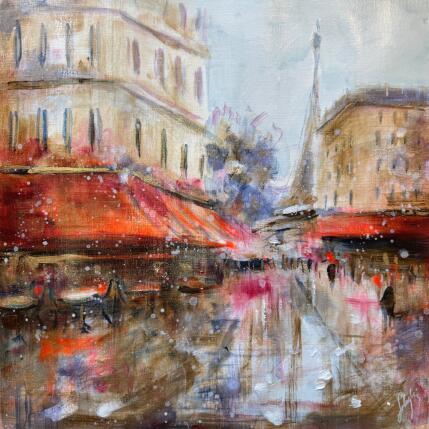 Peinture Week-end à Paris par Solveiga | Tableau