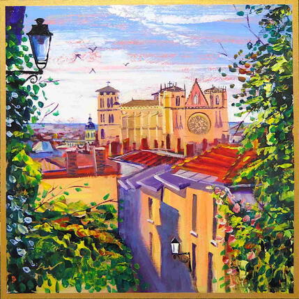 Painting Saint-Jean en lumière by Sheremet Ion | Painting