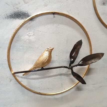 Sculpture fly like a bird par Eres Nicolas | Sculpture Figuratif Métal Animaux