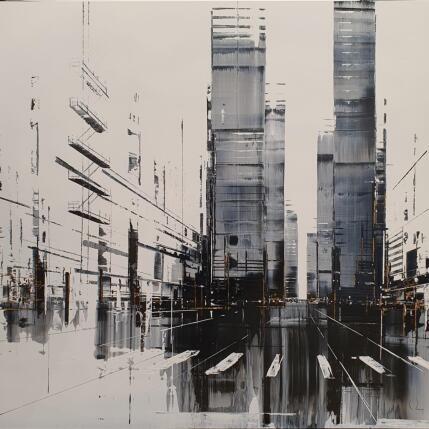 Peinture Stampede par Rey Julien | Tableau