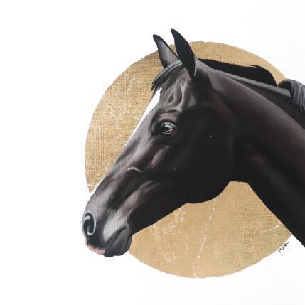 Painting GOLD AND SUN 51 by Milie Lairie | Painting