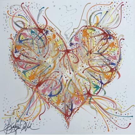 Painting Remplis ton coeur by Fonteyne David | Painting Figurative Acrylic