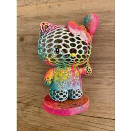 Sculpture Hello Kitty Néon Festival by Shenoda | Sculpture Pop-art Graffiti, Resin
