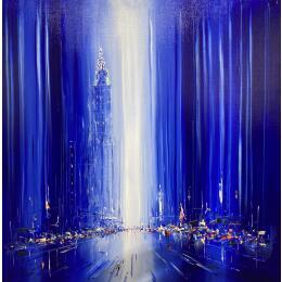 Pintura Le coeur de Manhattan por Rousseau Patrick | Pintura