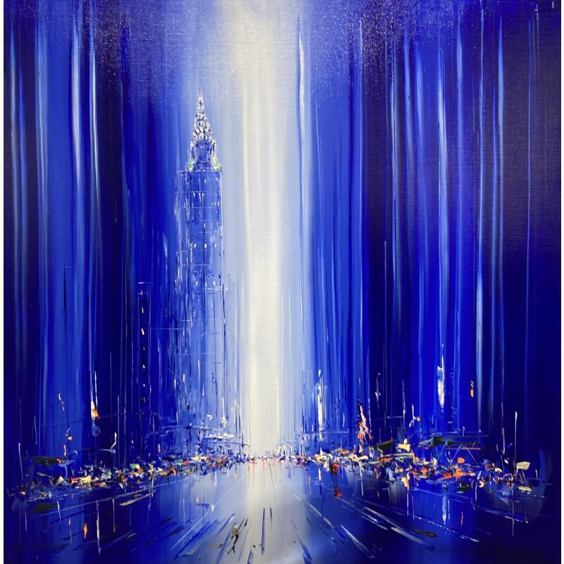 Pintura Le coeur de Manhattan por Rousseau Patrick | Pintura