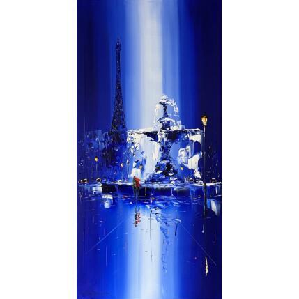 Pintura On vient te dire bonsoir Paris por Rousseau Patrick | Pintura