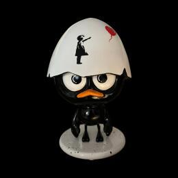 Sculpture P'tit Cali Banksy by Le Marquis | Sculpture