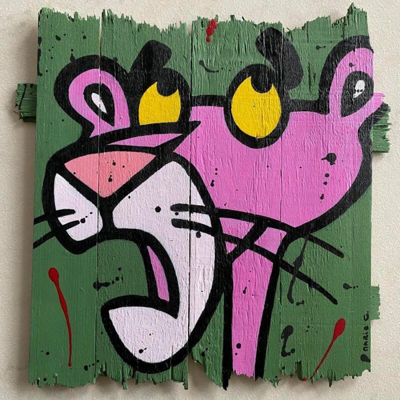 Painting F3 surprise ! by Marie G. | Painting Pop-art Pop icons Wood Acrylic