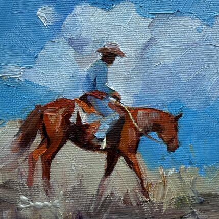 Painting Pulse of the horizon by Bond Tetiana | Painting