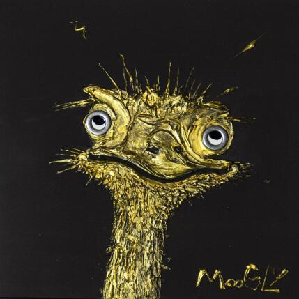 Pintura Ambitius por Moogly | Pintura Arte bruto Acrílico, Pigmentos, Resina Animales