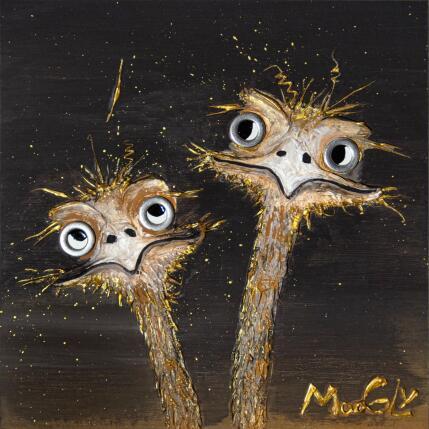 Pintura Bienveillus por Moogly | Pintura Arte bruto Acrílico, Pigmentos, Resina Animales