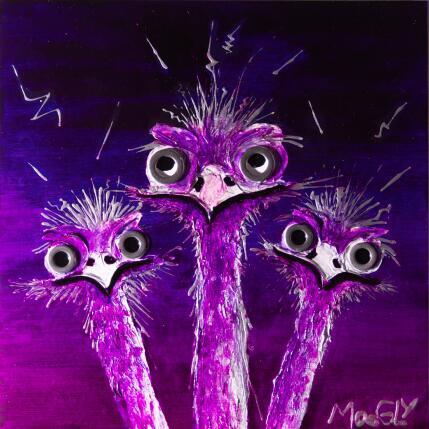 Pintura Marginus por Moogly | Pintura Arte bruto Acrílico, Pigmentos, Resina Animales