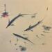 Painting Fish 2 by Yu Huan Huan | Painting Figurative Animals Ink