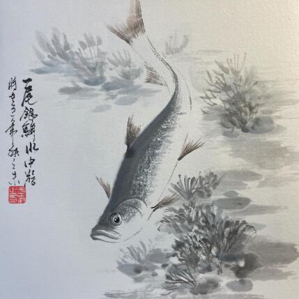 Peinture Fish  par Yu Huan Huan | Tableau
