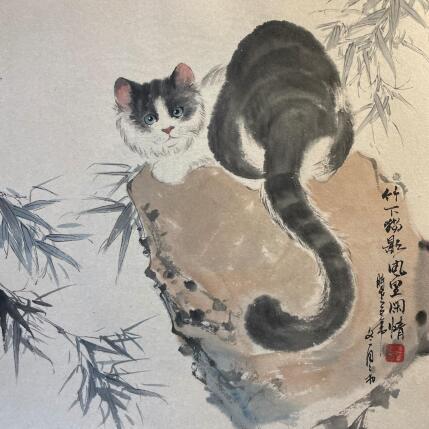 Peinture Cat 6 par Yu Huan Huan | Tableau