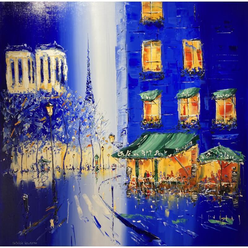 Pintura Paris bonsoir por Rousseau Patrick | Pintura