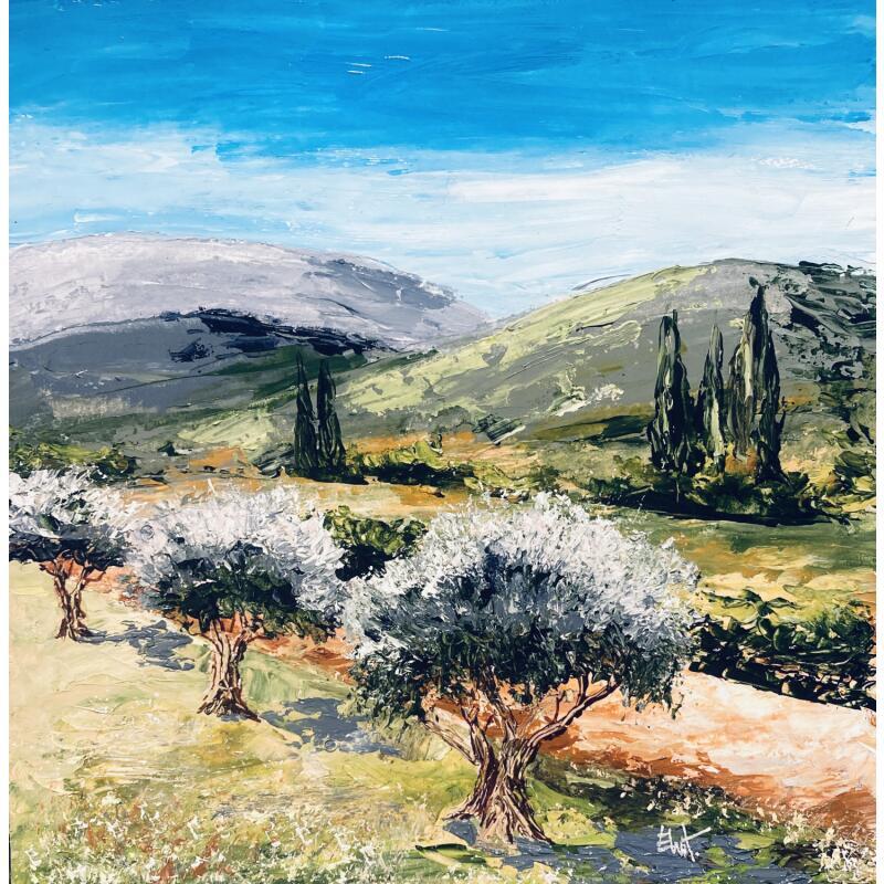 Painting F3 No Name 10033-21377-20251208-2 by Rey Ewa | Painting Figurative Landscapes Acrylic