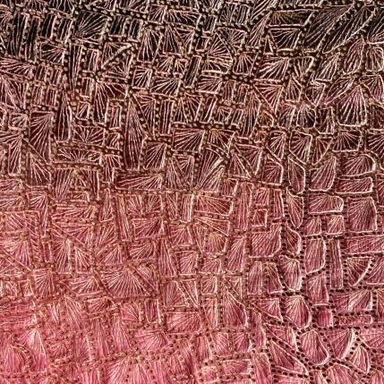 Painting Pierre de Rosette  by Caviale Marie | Painting Abstract Minimalist