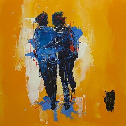 Pintura Enlacés por Raffin Christian | Pintura Figurativo Aceite Life style