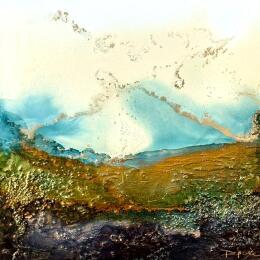 Peinture Dune 1795 par Depaire Silvia | Tableau Abstrait Acrylique