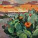 Painting Bloom at Sunset by Kivisto Jamie | Painting