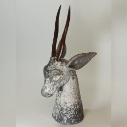 Sculpture La petite gazelle by Roche Clarisse | Sculpture