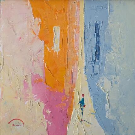 Peinture Calme-toi par Tomàs | Tableau Impressionnisme Huile Scènes de vie