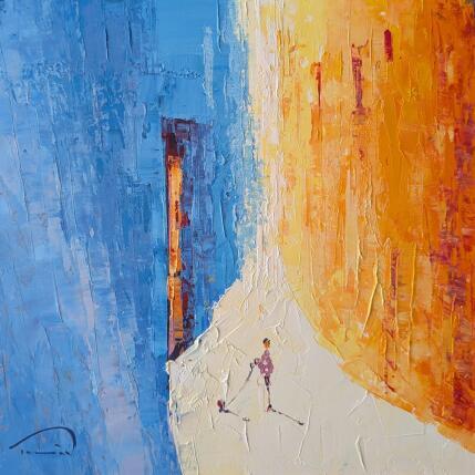 Peinture Flou par Tomàs | Tableau Impressionnisme Huile Scènes de vie, Urbain