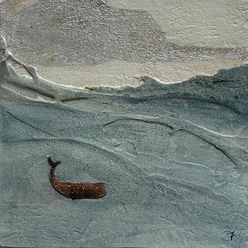 Painting POSSIBILITA' by Roma Gaia | Painting Subject matter Minimalist Acrylic Sand