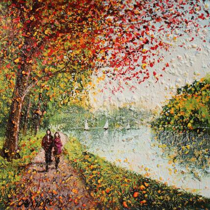 Painting Notre automne by Dessapt Elika | Painting