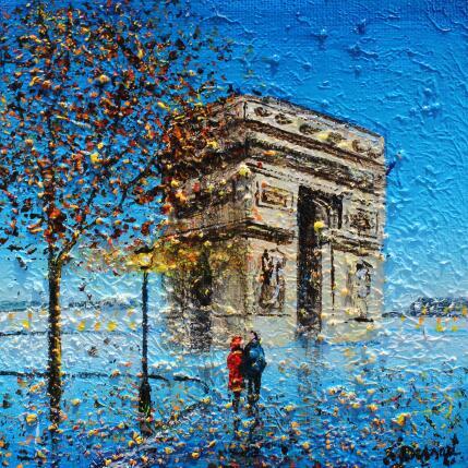 Painting L'arc de Triomphe by Dessapt Elika | Painting