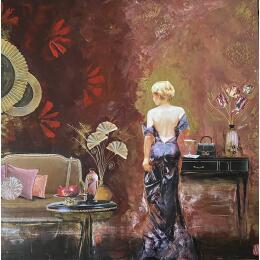 Gemälde Acte II von Romanelli Karine | Gemälde