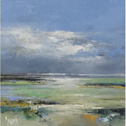 Painting Algues et sable  by Dessein Pierre | Painting Figurative Oil