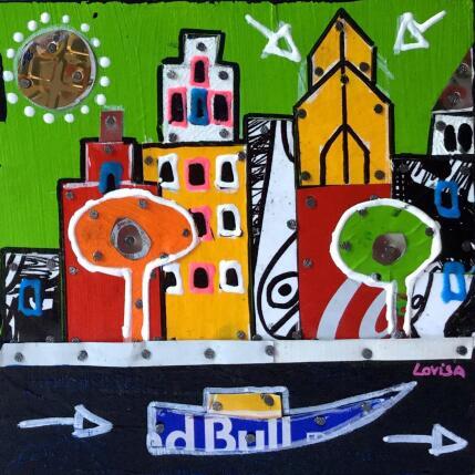 Peinture Free par Lovisa | Tableau Pop-art Acrylique, Collage Urbain