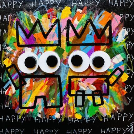 Painting HAPPY by Mam | Painting