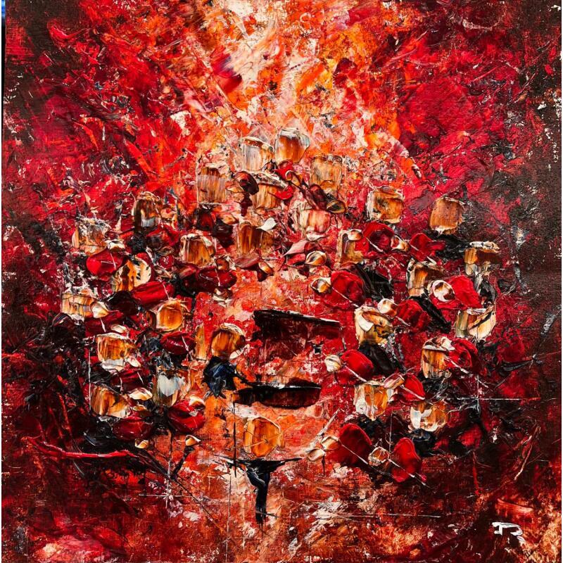 Painting Concert flamboyant I by Reymond Pierre | Painting Figurative Oil