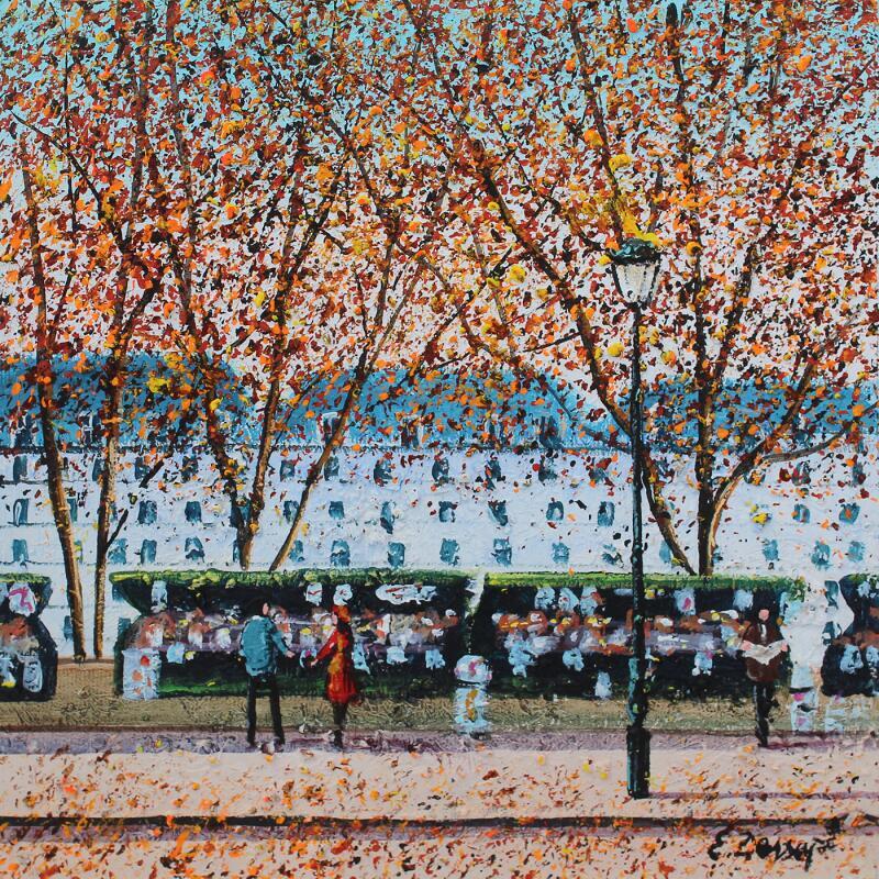 Painting Regarde ce livre by Dessapt Elika | Painting Impressionism Acrylic Sand