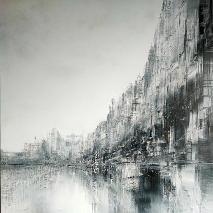 Peinture Gris flanelle par Levesque Emmanuelle | Tableau