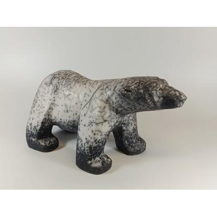 Sculpture Ours et maintenant que vais-je faire by Roche Clarisse | Sculpture