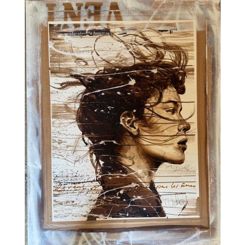 Peinture Mémoire de femme par Desserle Cecile | Tableau