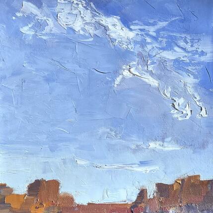 Painting Brand new day by Carrillo Cindy  | Painting Figurative Oil Landscapes, Pop icons